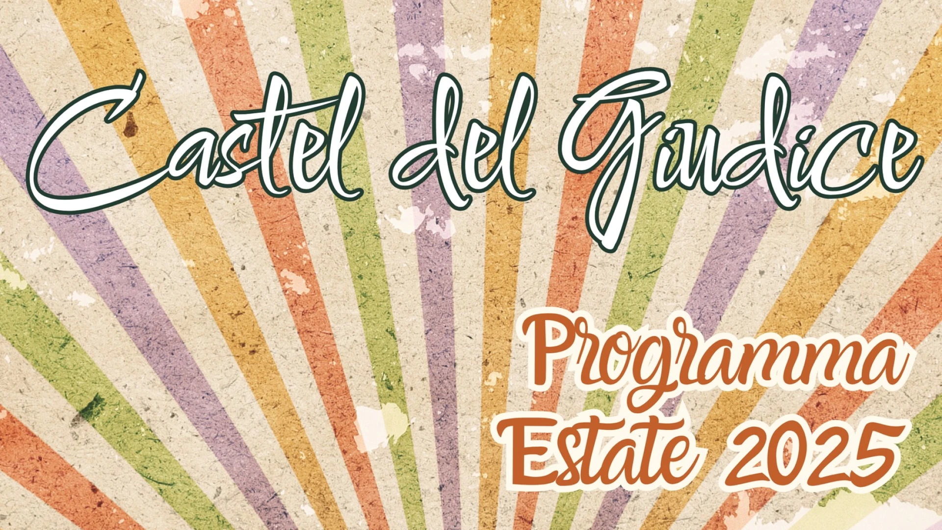 L’estate 2025 a Castel del Giudice è  cultura, workshop, idee rigenerative, benessere, musica e divertimento.